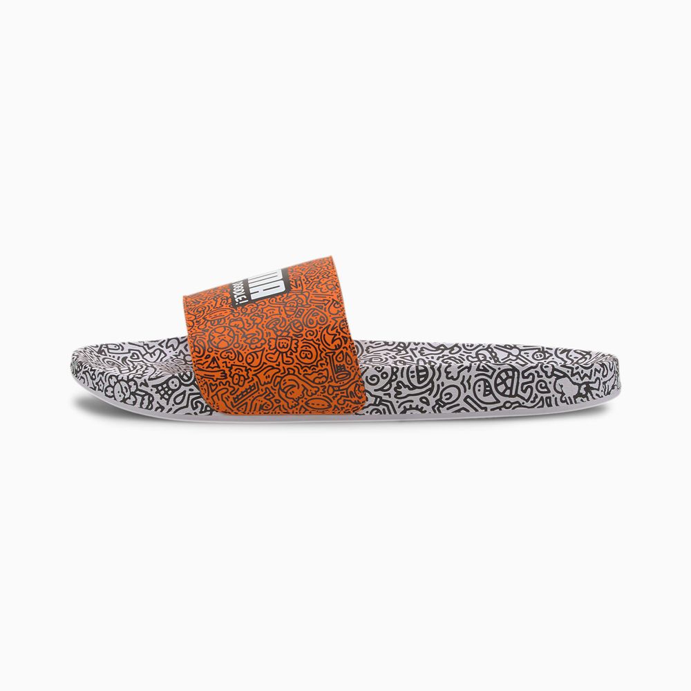 Puma x MR DOODLE Leadcat 20 Férfi Papucs - Fehér ( Hungary - YJAGT2109 )